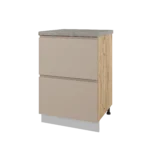 Corp inferior cu două sertare 600