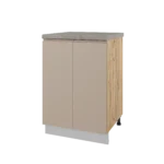 Corp inferior cu două uși și raft 600