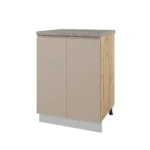 Corp inferior cu două uși și raft 650