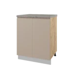 Corp inferior cu două uși și raft 700