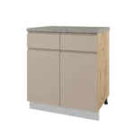 Corp inferior cu două sertare și două uși 800